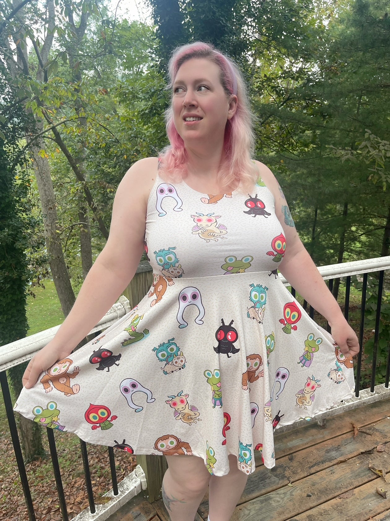 Cryptid skater dress