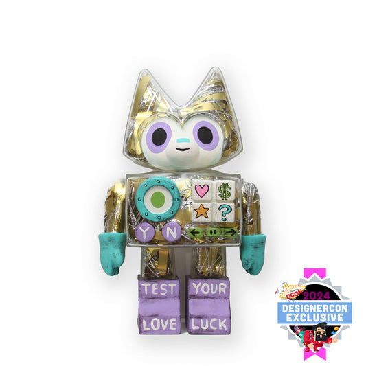 FortuneBot- Jellykoe x Chompton OOAK vinyl figure