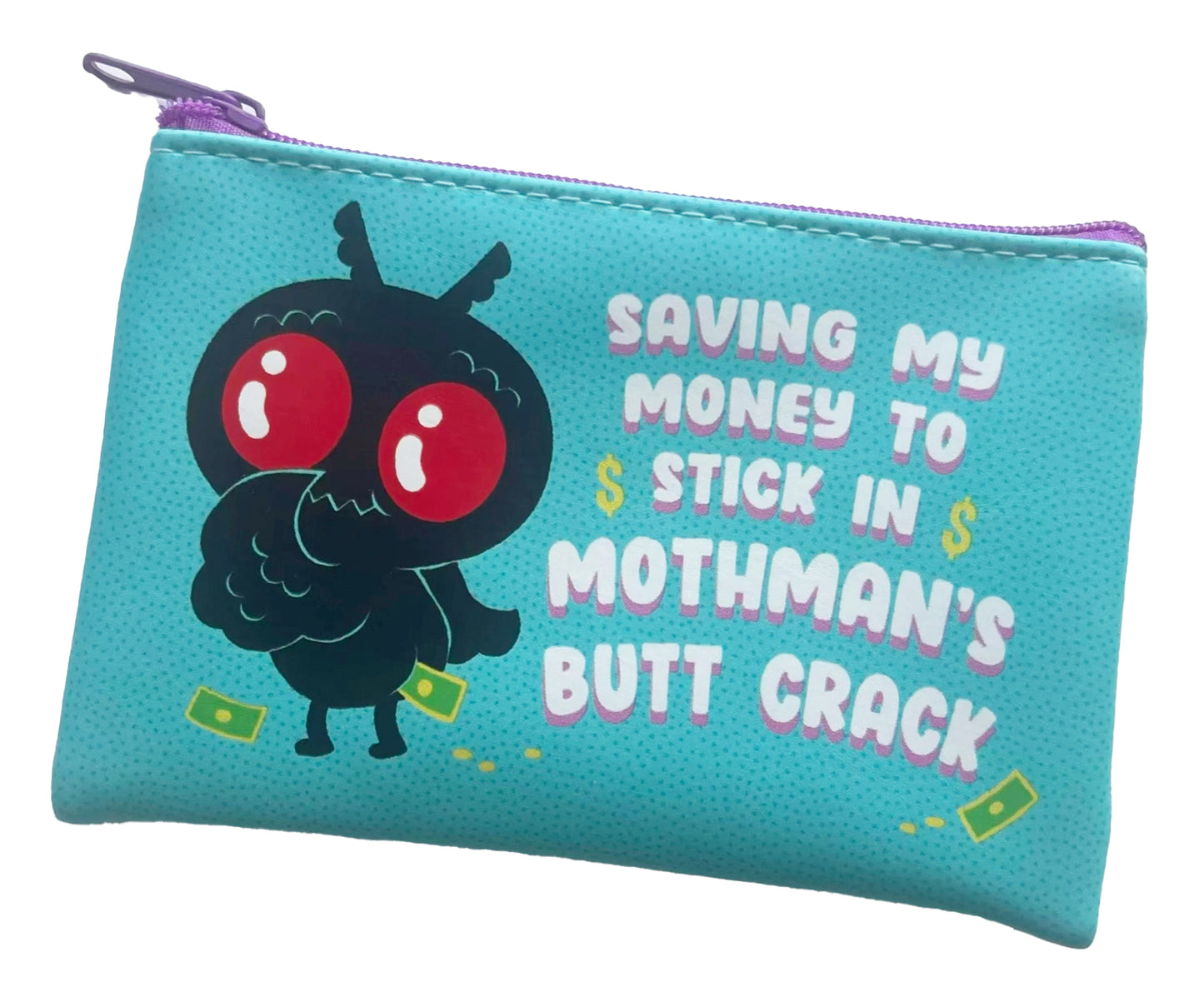 Mothman coin purse