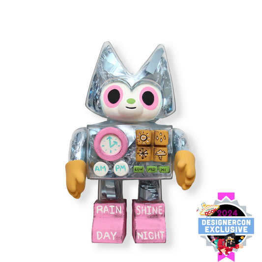 WeatherBot- Jellykoe x Chompton OOAK vinyl figure